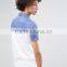Cheapest Custom Short Sleeve Button Placket Point Collar White Men's 100% Cotton Breathable Knit 200g Casual Polo T-Shirt