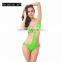 2017 hot selling 9 colors one piece swimwear sexy bikini swimsuit