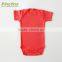 Latest Plain Organic Feather Baby Romper Blank Baby Clothes