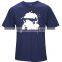 New Fashion Design Wholesale Cotton Plain Mens printing t shirts Short Sleeve Blamk T shirt Men