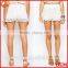 High-rise Waist Scallop Hem Crochet Shorts Women Crochet Lace Shorts