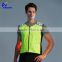 Custom manufacturer glowing reflective led running vest for cyclist