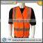 ENISO20471 HV Yellow Polyester Knitted Sew-on Tapes Fluorescent Vest