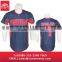 2015 fashion button down sublimated custom baseball jersey wholesale
