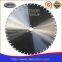 800mm wall saw blade with tapered U