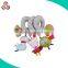 OEM toy manufacture soft plush baby rattles baby toy