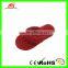 High quantity velvet red cheap wholesale slippers flip flops for women