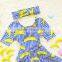 Child 2pcs Swim Skirt Swimwear Kids Floral Two Piece Swimdress Little Girls Swimsuit Skirt