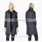 wholesale OEM best quality winter women long sleeve wide lapels cashmere wool coat