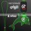 Customized Logo And Shape Christmas Led Necklace