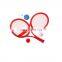 Promotions Sport toys for kids Tennis racket with ball,Fabric beach racket and shuttlecock for kids toys