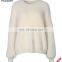 Ladies clothing shaggy top knit sweater woman