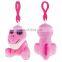 FREE SAMPLE Handmade Cartoon Movie Custom LOGO Stuffed Animal Soft Plush Dinosaur Keychain