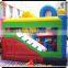 Interesting inflatable shrek bounce castle,cartoon film character bouncy,monster bouncer combo with slide