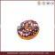 YK ICTI OEM adorable cotton colorful handmade PLUSH DOUGHNUT CUSHION