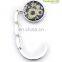 Fashional and new design metal zinc alloy handbag hook , Custom table hook for bag