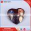 Custom logo custom heart button pin badge