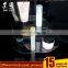 3 tiers acrylic pmma plexiglass round cosmetic display stand round rotating cosmetic display