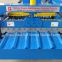 Trapezoidal color steel roof panel cold roll forming machine