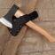 360mm Length Hickory Handle Hand Cutting Tools Steel Axe