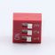 Environmentally DS-03 red and blue 2.54 pitch pin type DIP switch