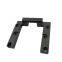 OEM customized Black anodized CNC machining aluminum parts