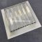Office used ceiling fresh air supply air square diffuser with damper