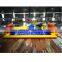 Customized PVC Inflatable Soccer Field Cheap Blow Up Soap Football Court Team Games Foam Soccer Playground