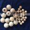 Wooden Crochet Round Beads Baby Teething Beads for Jewelry Making