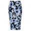 Summer Printed High Waist Office Lady Tight Pencil Skirt