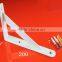 White Heavy Duty Wall Shelf Bracket With Powder Coated For Dubai Market