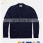 Classic V Neck Merino Cardigan,Navy Blue Wool Cardigan Sweater