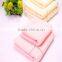 Pure cotton plain dyed candy color jacquard face towel