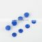 Durable Flatback Colorful Customized Blue Snap Plastic Button