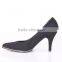stylish pumps suede pointed toe lady dress shoes