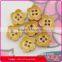 burned rim small size holes square wooden shirts skirt knitwear button