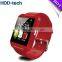 Bluetooth smart watch Uwatch U8 fashionable wrist watch smart phone watch for android phone