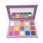 Wholesale Magnetic Paper Cardboard Makeup Compact Case Empty Packaging Eyeshadow Palette with Mirror