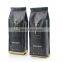 Wholesale empty bolsa de cafe 250g custom print zip lock tea coffee bags with valve