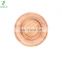 Natural Oak wood Dining Wooden Plates Set 3 Dishes Easy Cleaning Durable Tray For Fruite Rice Snacks