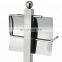 Stainless steel free standing toilet paper holder