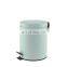 3L/5L/12L embossed pedal bin with toilet brush holder bathroom accessories 2 pieces set stainless steel waste bin