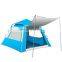 New roof top 2 person two room camping pop up tents with tassels hanging