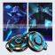 S660 Low Latency Game & Music Dual Mode Hifi Sound Ear Hook Led Light Display Earphones