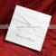 New Style Elegant Square Lace Wedding Invitation Card White