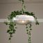 Art Deco LED Plant Pendant Light Hanging Lamp For Dining Room Cafe Bar And Living Room Chandelier Light