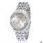 Hot Selling Steel Band With Diamond Silver Rose Gold Watch For Men
