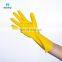 Chlorination Treatment Yellow Washing Use Kitchen Dish Cleaning Rubber Latex Household Gloves