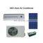 Saving 60% Energy T1 R410a 12000BTU Air Conditioner With Battery 100% Solar Panels With Ac