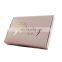 OEM Factory Customized Excellent Printed Cardboard Gold Foil Printing Pink Mailer Shipping Paper Boxes Packaging For Cosmetics